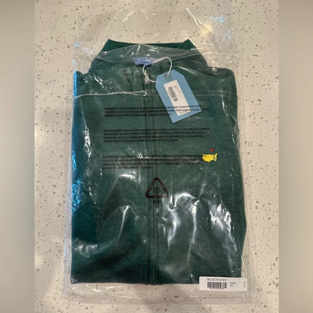NWT RARE Women’s Full Zip Masters Jacket - Medium - Green - Picture 2 of 5